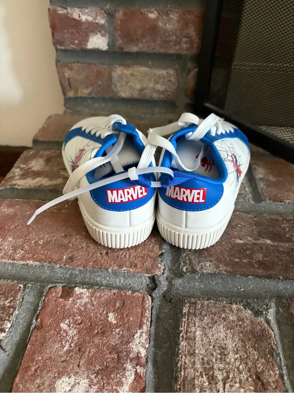 Kids marvel Spiderman shoes / sneakers size one